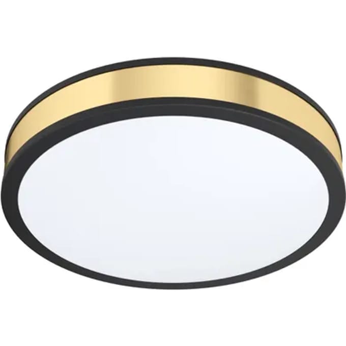 EGLO PESCAITO wandarmatuur/plafonniÃ¨re, wit, goud