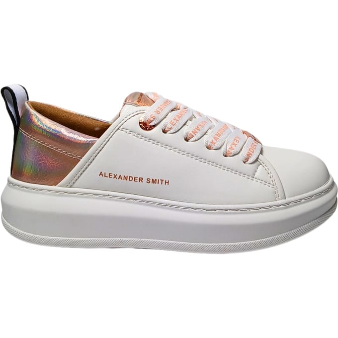 Damesschoenen Alexander Smith Eco-Wembley Vrouw-White Multi