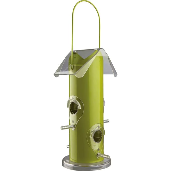 Trixie Bird feeder metal/plastic 800 ml/25 cm green