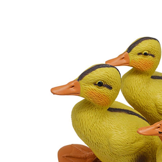 Zonne Eend Tuinlamp Gele Eend Buitenlamp Beeld Dier Schattige Eenden Tuindecor Gazonlamp voor yellow