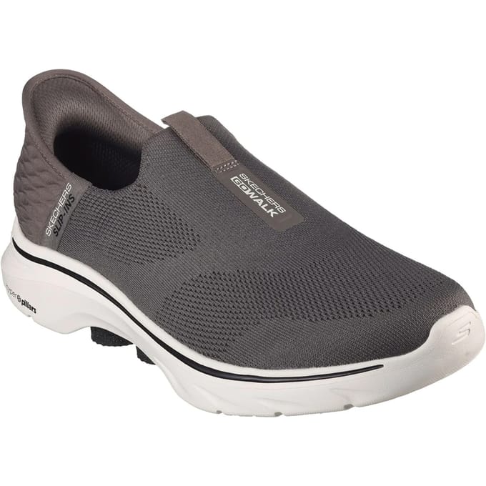Skechers Heren Go Walk 7 - Easy On 2 Schoenen (Bruin)