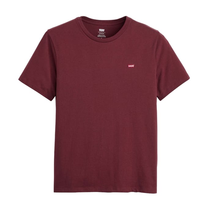 Levi's T-shirt Original Bordeaux - Maat L - Heren - Casual T-shirts