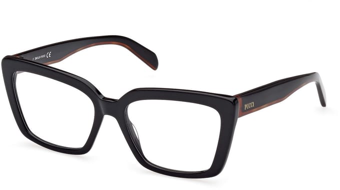 Pucci EP5224 Shiny black 55/17/140 WOMAN Brilmonturen