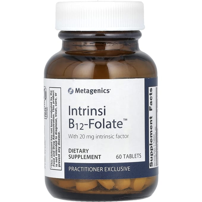 Metagenics, B12-Acide Folique Intrinsèque, 60 comprimés