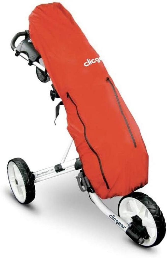 Golf Bag Trolley Regenhoes Rood - Waterafstotend
