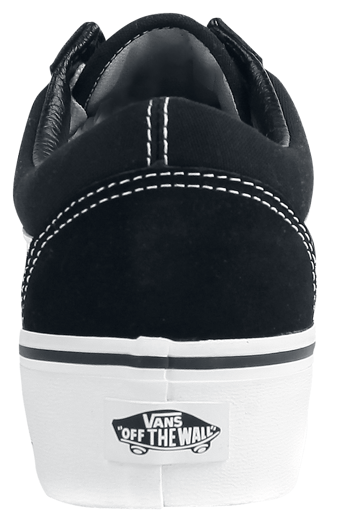 Vans Creepers - Old Skool Platform - EU36 tot 5 - voor Vrouwen - zwart-wit
