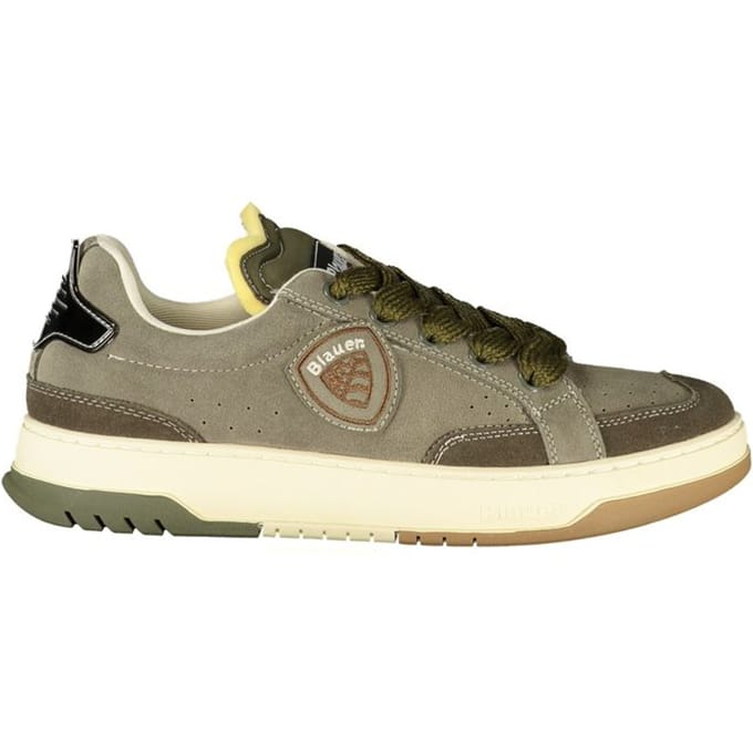 Blauer Verde Polyurethaan Heren Sneakers