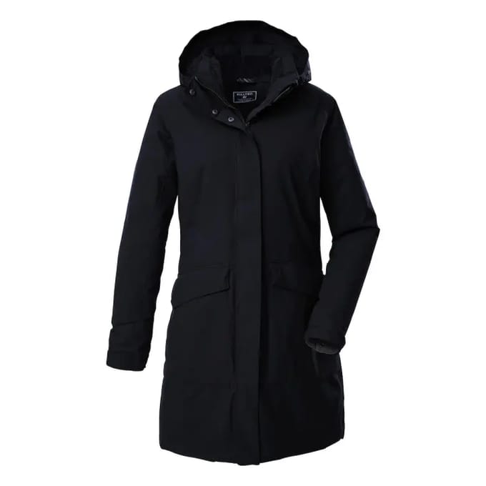 Killtec KOW 18 Women Parka - Winterjas - Dames - Blackblue - Maat 46