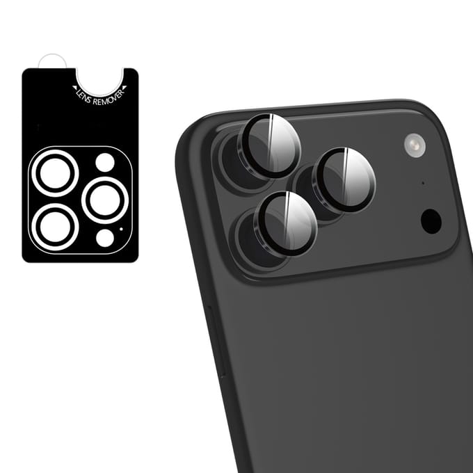imoshion Camera Lens Protector - Geschikt geschikt voor Apple iPhone 17 Pro/ geschikt voor Apple iPhone 17 Pro Max - 2 Pack