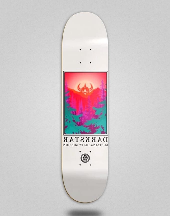 Skateboard Deck - Plank - Street Skate - Ster Thema - 8.25 inch - Rood