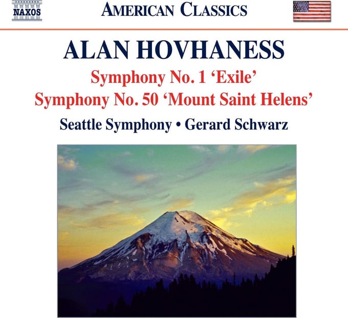 Seattle Symphony Orchestra, Gerard Schwarz - Hovhaness: Symphony No. 1 'Exile' | Symphony No. 50 'Mount Saint Helens' (CD)