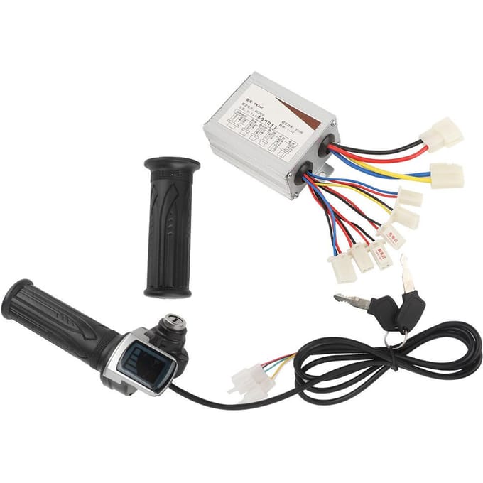 36V350W Elektrische Kwantiteit Gashandvat met Vergrendeling Controller Accessoire voor Elektrische Fiets white