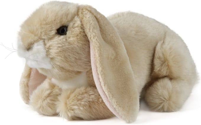 Living Nature knuffel Light Brown Lop Eared Rabbit 24 cm