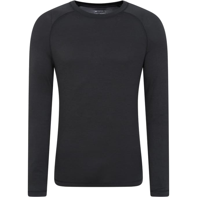 Mountain Warehouse Thermische Top Heren Keep The Heat (Zwart)