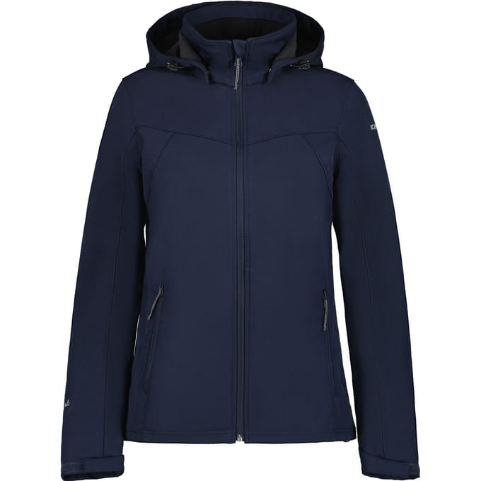 ICEPEAK BRENHAM Vrouwen Outdoorjas DONKERBLAUW