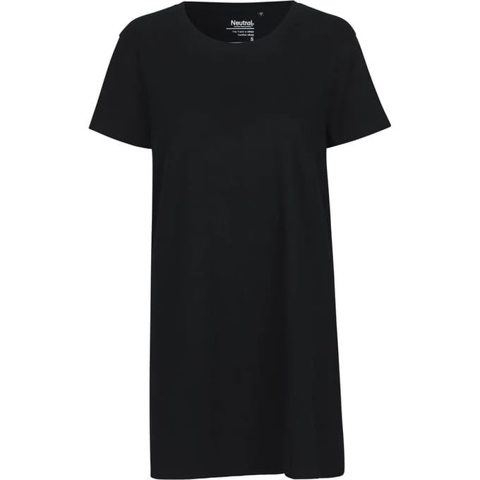 Dames t-shirt jurk Neutral