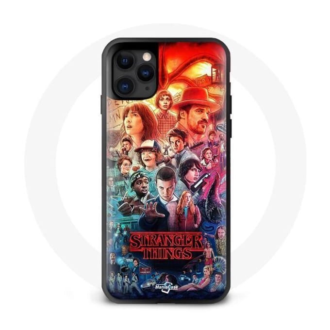 Iphone 12 Pro Case Stranger Things Teaser Seizoen 4 Poster Karakters Art