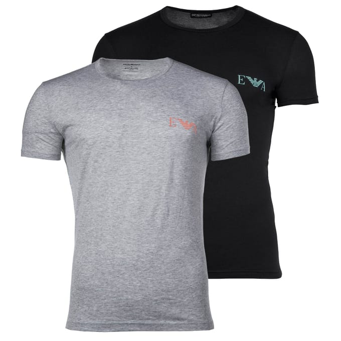 Emporio Armani T-shirt BOLD MONOGRAM Set van 2