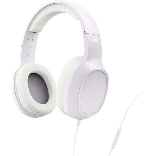 Hama Fun C On Ear koptelefoon Kabel Stereo Wit Headset Telefoon
