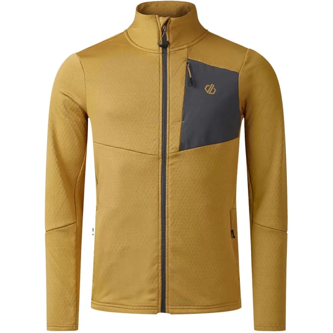 Dare2B Heren Venture Full Zip Stretch Midlayer