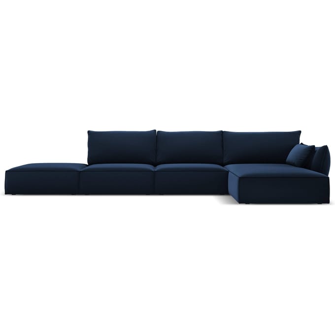Hoekbank Vanda rechts velvet | Mazzini Sofas