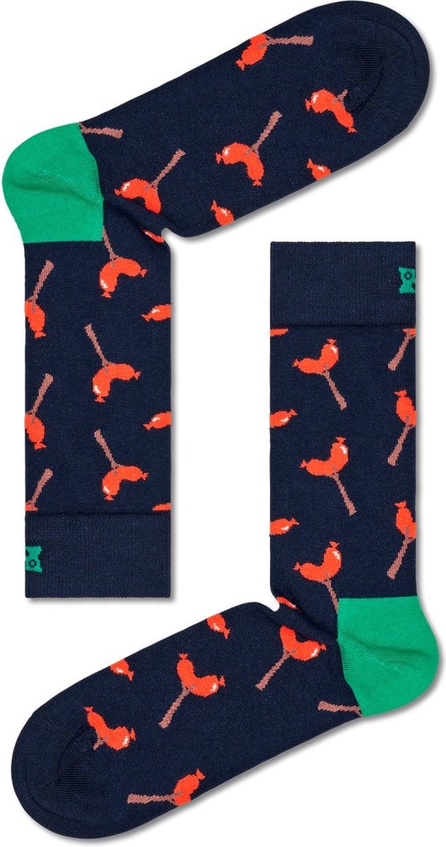 Happy Socks Sausage Sock - unisex sokken - Unisex - Maat: 36 - 40