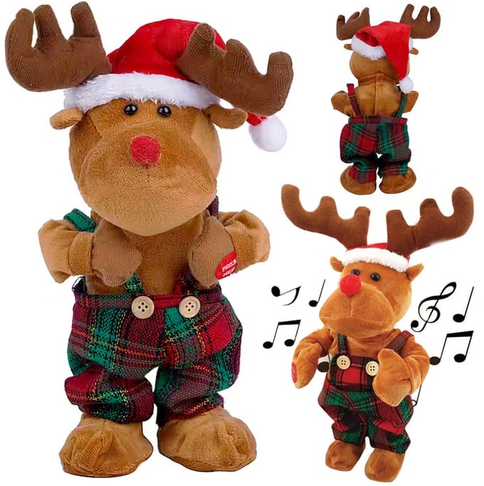 Dansende en Zingende Rendier - Kerst