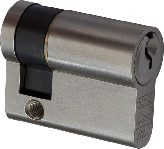 Nemef Profielcilinder Nikkel SKG2 40mm 106/9