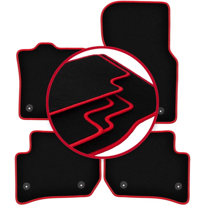 CARLUX-RED automatten voor: Jaguar F-Peace SUV (2016-)