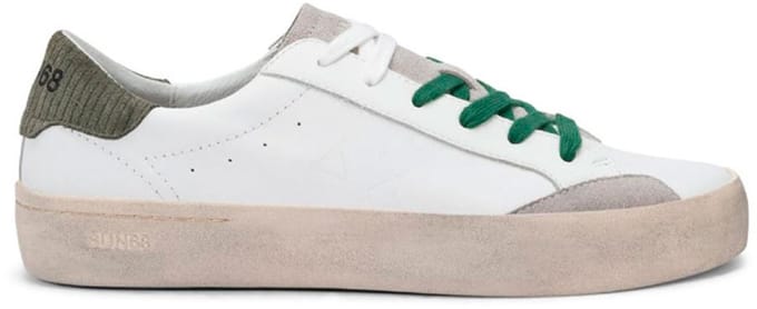Sun68 Street Leather Schoenen Wit EU 41 Man