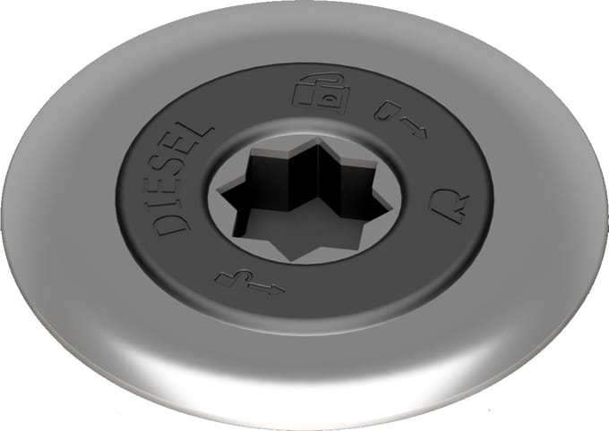 Rutgerson Top Part for Diesel, 38mm, thread-l
