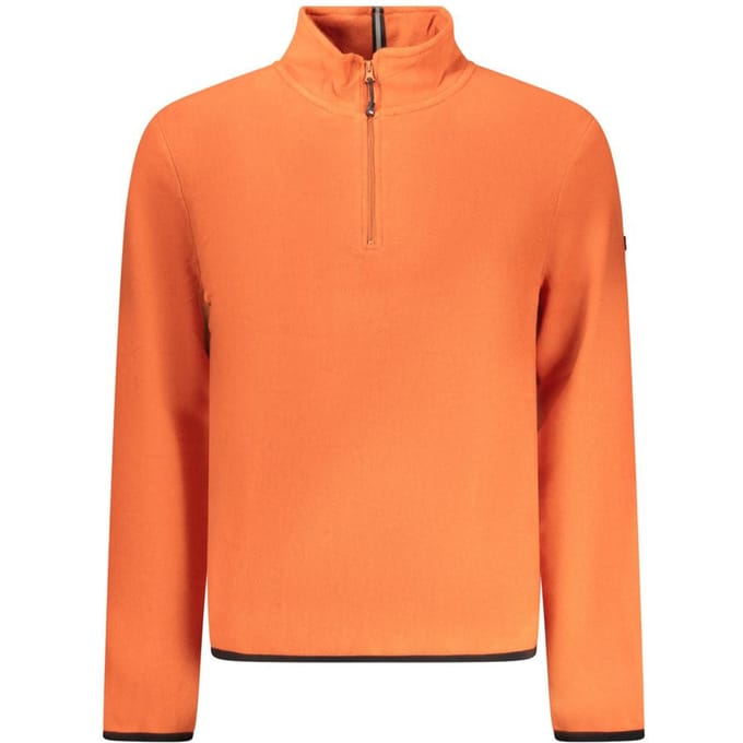 Noorwegen 1963 Arancione Polyester Heren Sweatshirt