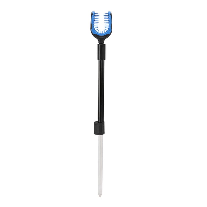 Hengelsteun Houder Beugel Karperhengel Steun Gripper met Grondpen Visgerei black
