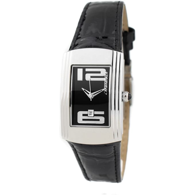 Zegarek CHRONOTECH CT7017L-04. Kwarcowy, Kolor czarny. Kobieta. black