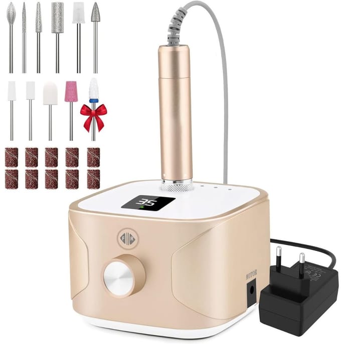 MKSS® Pedicureset Electrisch Professioneel - Nagelvijl - Nagelfrees - Manicure