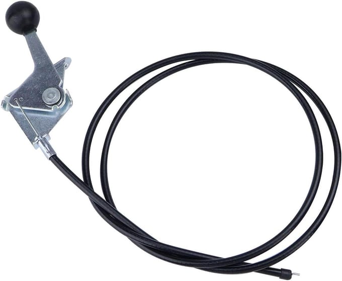 Gaskabel - Gasklep kabel - Gazonmaaier Onderhoud - Directe Vervanging - 53 inch - Zwart