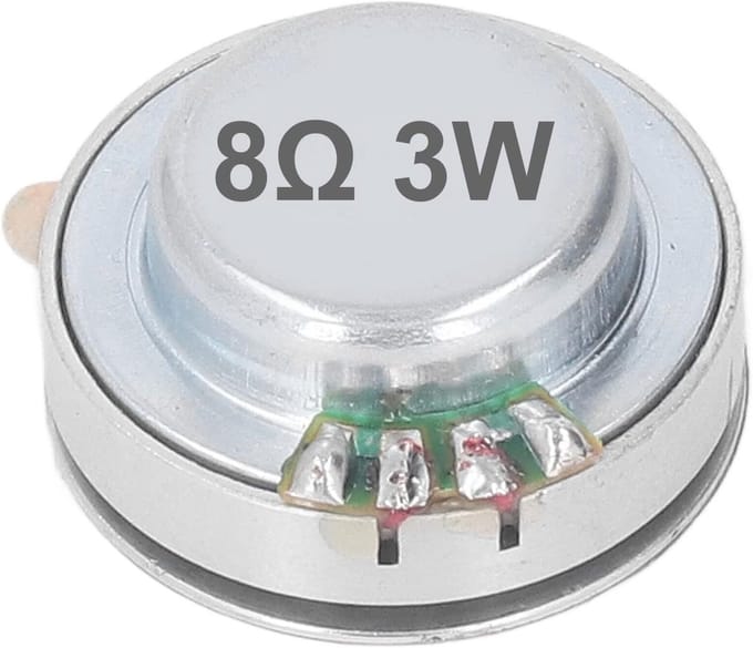 Luidspreker voor Botgeleiding - Krachtige Basweergave - Resonantie en Trillingen (8Ω)