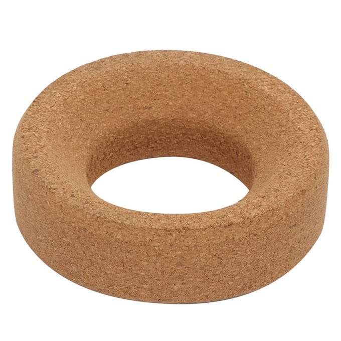 Populaire Experimentele Kurk Ondersteuning Kolf Kussen Rondebodemkolf Houder Kurk 95 mm brown