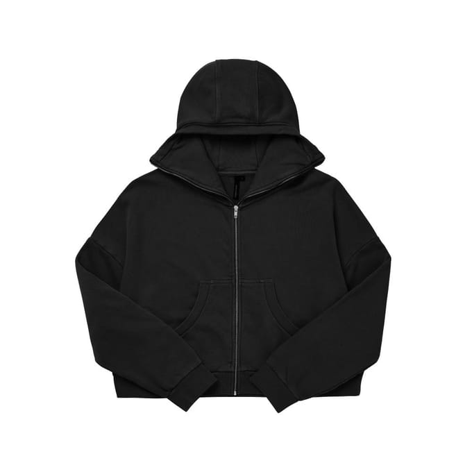 Hele Studio Es2106so Volledige Rits Roet Zware Uniforme Hoodie Met Rits ES2106SO (S) black