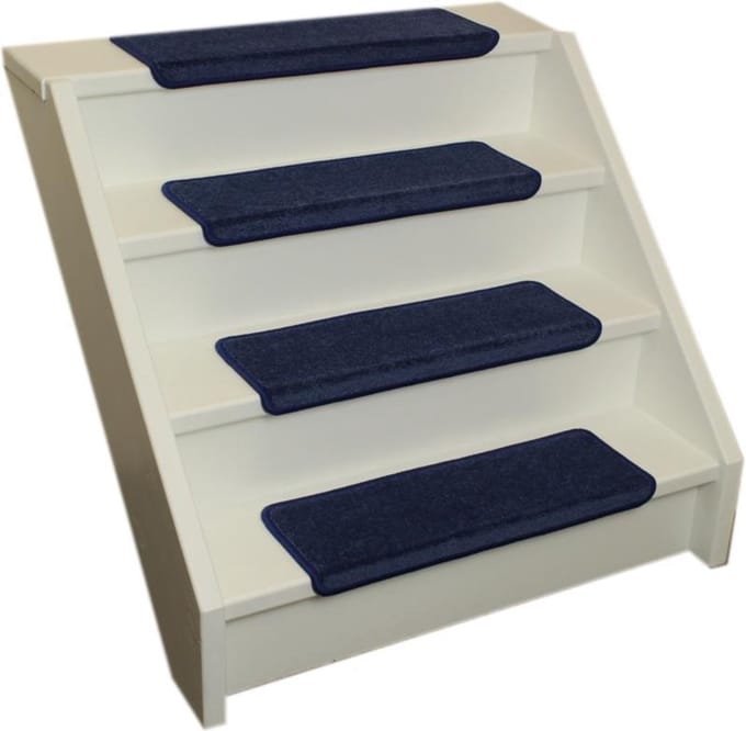Trapmatten 15x Elite Soft Blauw 65x22x3,5 Recht