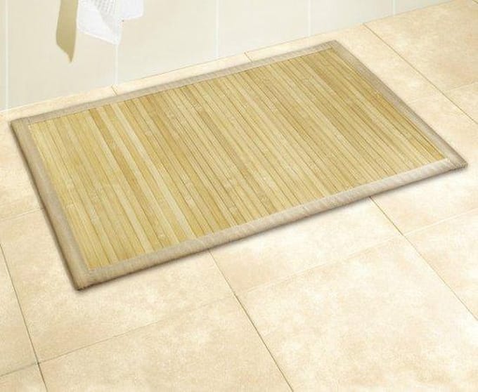 Douchemat Wenko Bamboo Natuur 80x50cm
