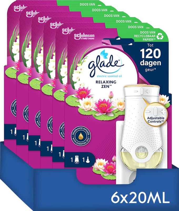 Glade Electric Scented Oil Houder Relaxing Zen