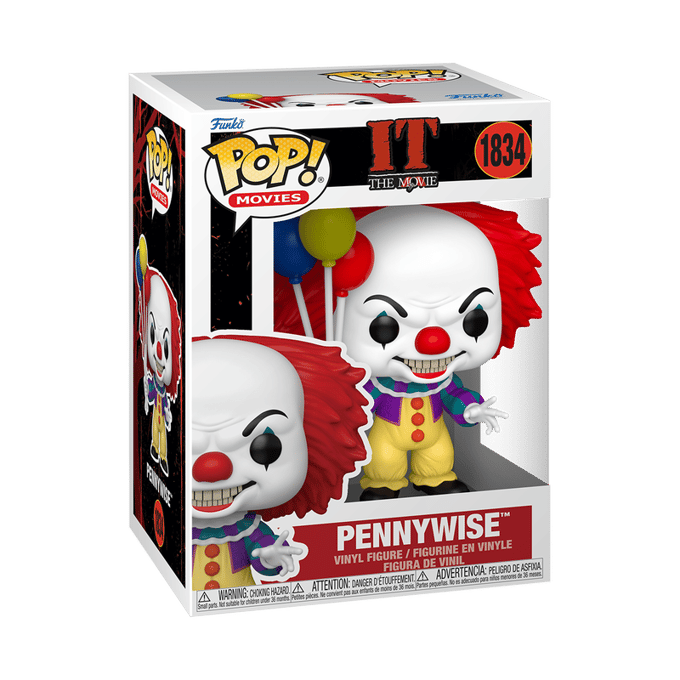 Pop Movies: IT - Pennywise - Funko Pop #1834