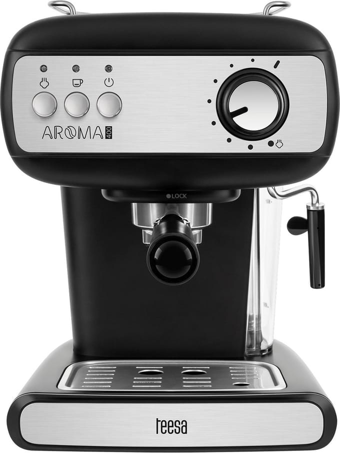 Teesa TSA4009 - Espressomachine AROMA 400, melkopschuimer, 850 Watt