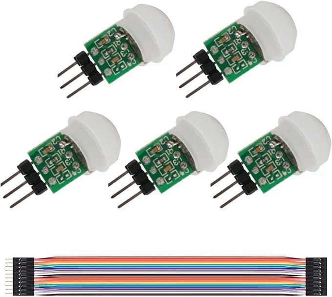 5PACK Mini Infrarood PIR Bewegingssensor voor Arduino - Automatische Detector Module