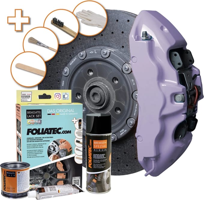 Foliatec Remklauwlakset - Soft Violet - 3 Componenten