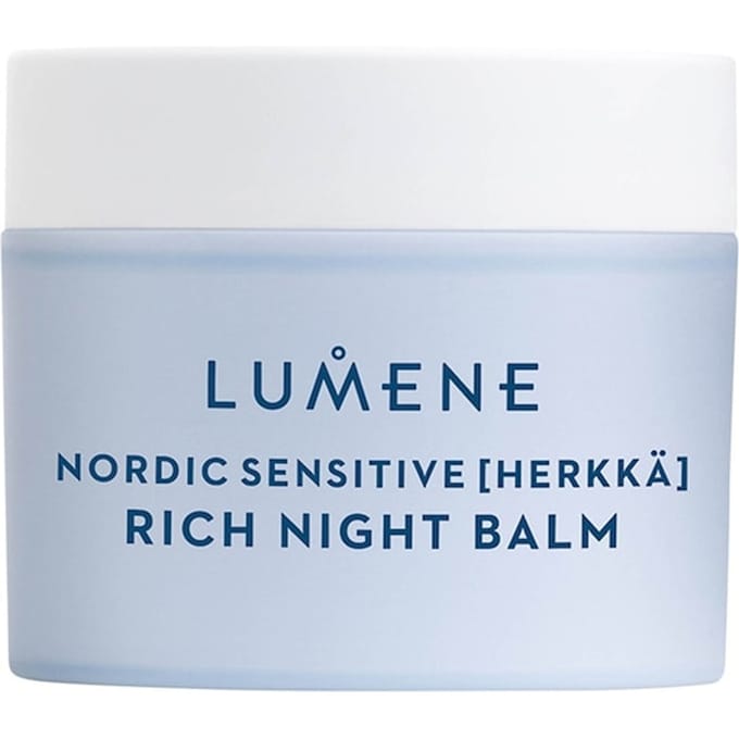 Lumene Nordic Sensitive [Herkkä] Rich Night Balm Nachtcrème Dames 50 ml