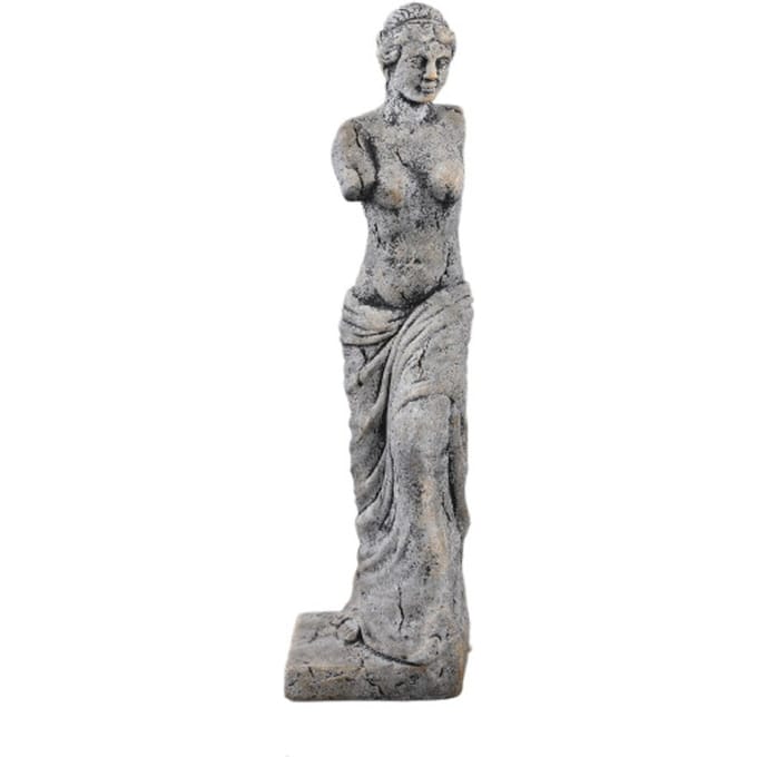 PTMD - Beeld Olivette - Zwart - 16x15x60cm