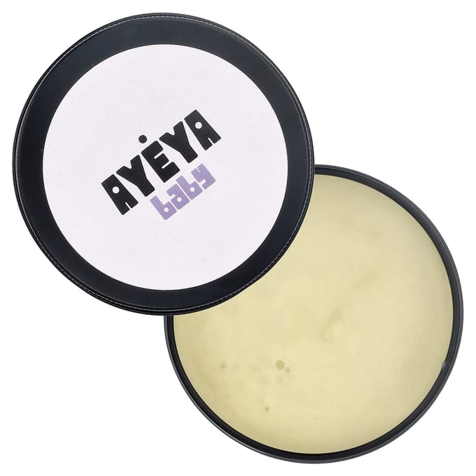 Ayeya, Bébé, Beurre Corporel Fouetté, Lavande, 5 oz (141 g) black