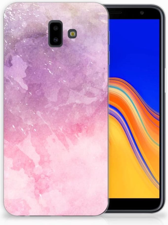 Hoesje maken Samsung Galaxy J6 Plus (2018) Pink Purple Paint